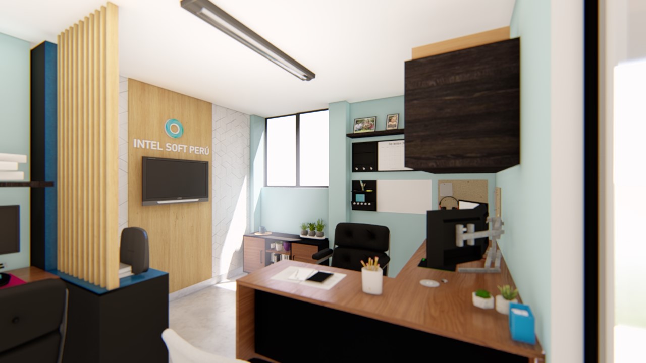 Espacio de trabajo diseñado para Intelsoft